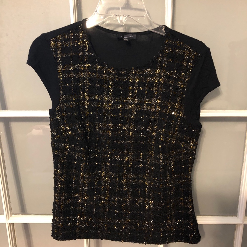 Limited Gold and black top